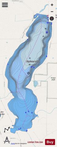 Big Swan depth contour Map - i-Boating App - Streets