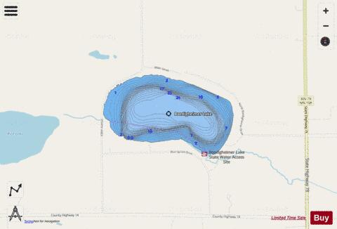 Boedigheimer depth contour Map - i-Boating App - Streets