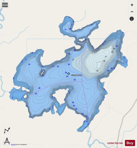 Stuart depth contour Map - i-Boating App - Streets