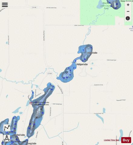Feldges depth contour Map - i-Boating App - Streets