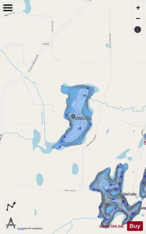 Maria depth contour Map - i-Boating App - Streets
