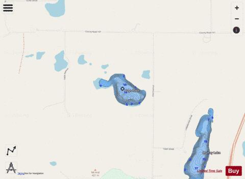Days depth contour Map - i-Boating App - Streets