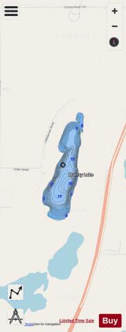 Murray depth contour Map - i-Boating App - Streets