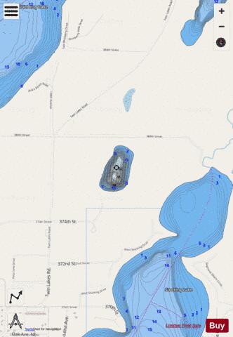 Morgan depth contour Map - i-Boating App - Streets