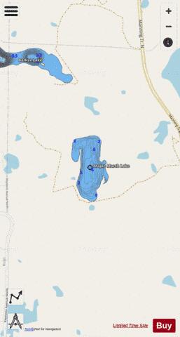 Unnamed (Maple Marsh) depth contour Map - i-Boating App - Streets