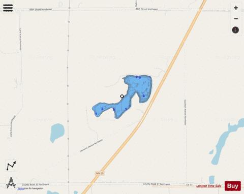 Slough depth contour Map - i-Boating App - Streets