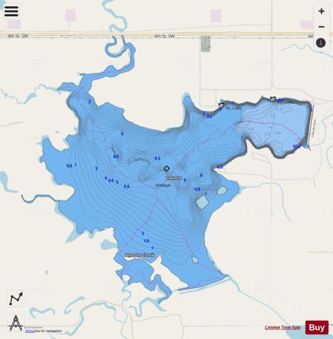 Ilo, Lake depth contour Map - i-Boating App - Streets