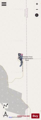 Velva Sportsmen's Pond depth contour Map - i-Boating App - Streets