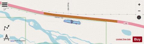 Dogwood WMA depth contour Map - i-Boating App - Streets
