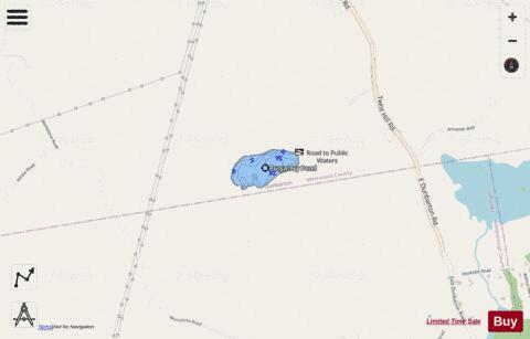 Purgatory Pond depth contour Map - i-Boating App - Streets