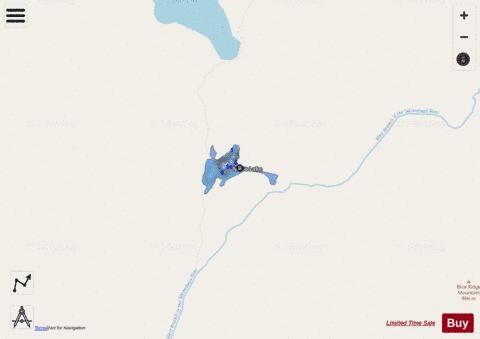 Meco Lake depth contour Map - i-Boating App - Streets