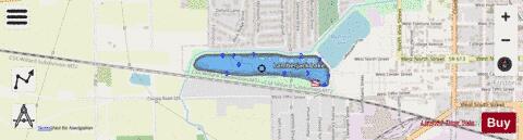 Lamberjack depth contour Map - i-Boating App - Streets