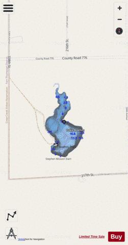 Mission depth contour Map - i-Boating App - Streets