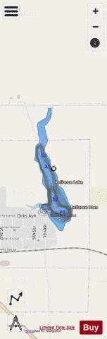 Reliance depth contour Map - i-Boating App - Streets
