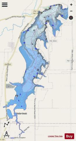 FortPhantomHill depth contour Map - i-Boating App - Streets