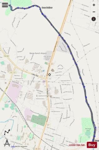 LeonRiver depth contour Map - i-Boating App - Streets