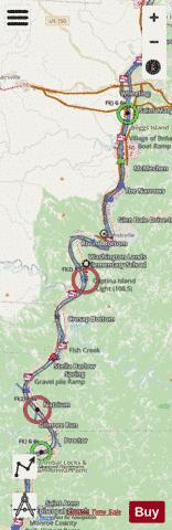 Ohio River mile 87 to mile 128 Marine Chart - Nautical Charts App - Streets