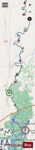 Tombigbee River mile 1 to 88 Marine Chart - Nautical Charts App - Streets