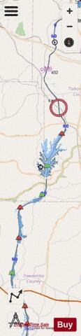 Tennessee-Tombigbee Waterway mile 385 to mile 444 Marine Chart - Nautical Charts App - Streets