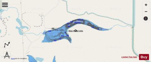 Stan Coffin Lake depth contour Map - i-Boating App - Streets