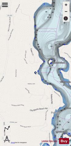 US_WA_17020002001920 depth contour Map - i-Boating App - Streets